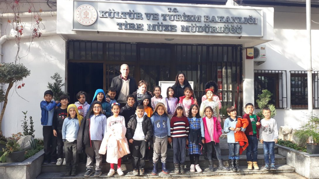 Merkez Menderes İlkokulu'ndan Müze Ziyareti
